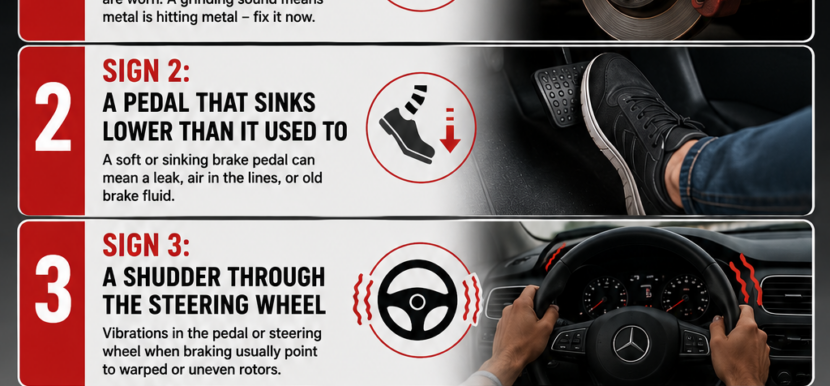 5 Brake Warning Signs