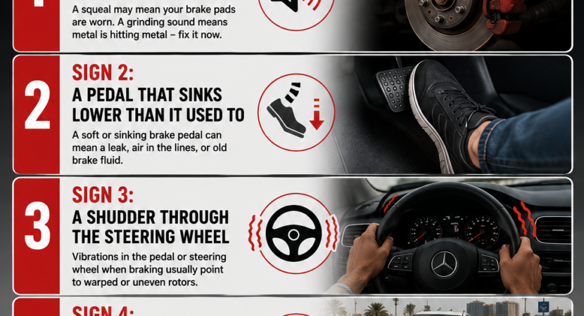 5 Brake Warning Signs